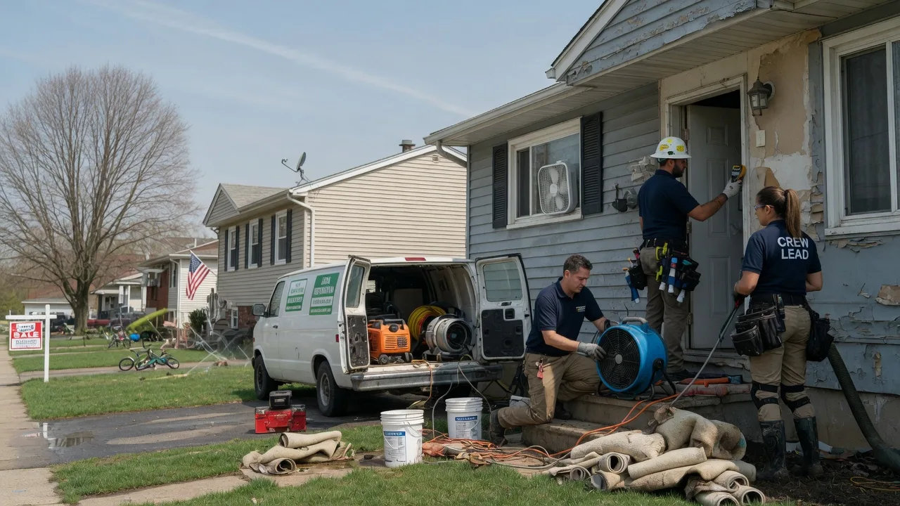 Flood Cleanup in Belle Vernon, PA near me